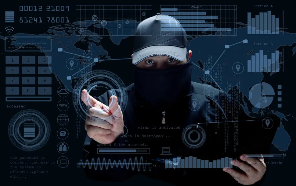 쿠팡 정보유출 사태를 일으킨 해커 이미지로 심각성을 보여주는 해킹 이미지